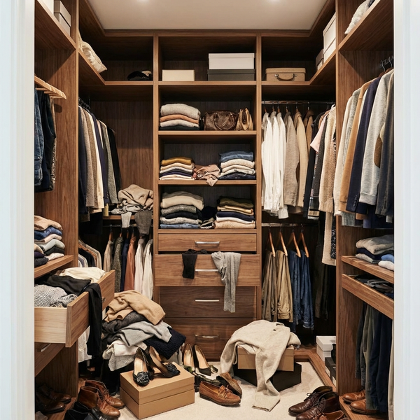 Faltbarer Kleiderständer für Männer